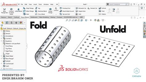 solidworks flatten non sheet metal part|solidworks flatten sheets.